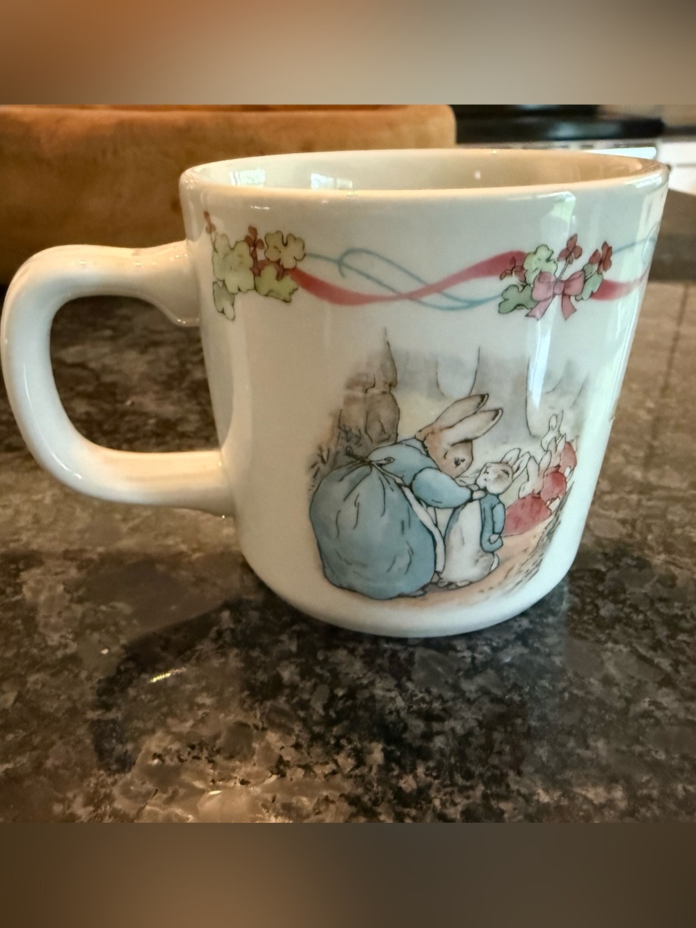 Wedgwood Beatrix Potter Peter Rabbit ceramic mug Vintage  no box new